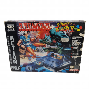 Nintendo SNES Street Fighter II Edition Box