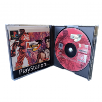 Street Fighter Alpha 3 na PlayStation - płyta i manual