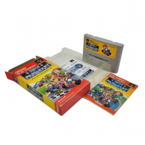 Super Mario Kart NTSC-J Box - zawartość, cart, manuale