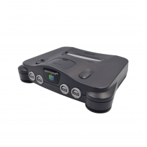 Nintendo 64 Black - zestaw z padem i okablowaniem