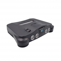 Nintendo 64 Black - zestaw z padem i okablowaniem