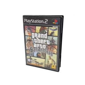 GTA Sand Adreas PS2 - front