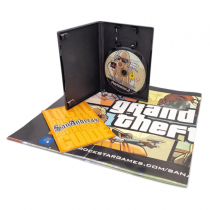 GTA Sand Adreas PS2 - manual i plakat