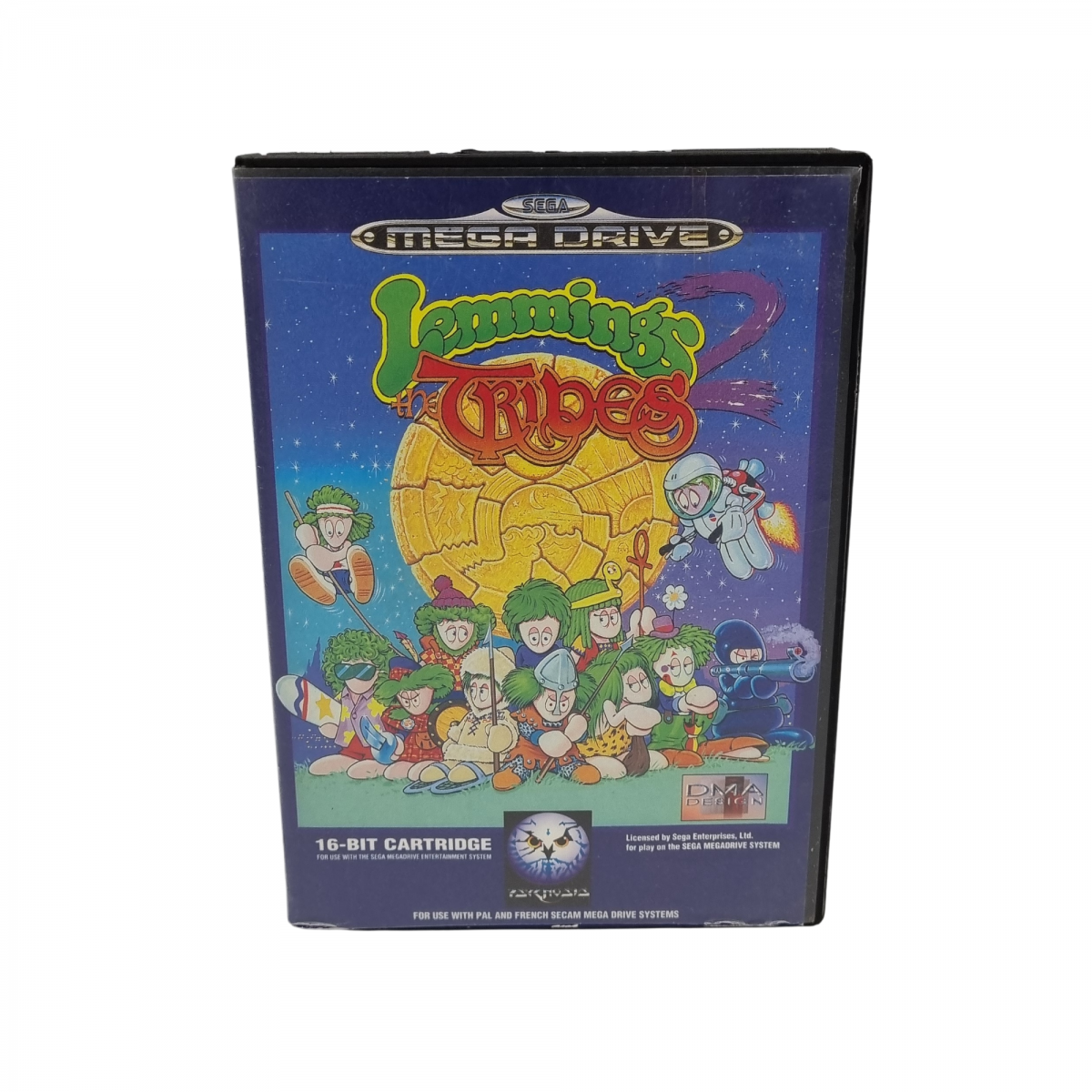 Lemmings 2: The Tribes na SEGA Mega Drive