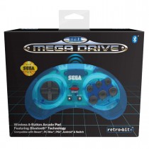Pad SEGA Mega Drive Retro-Bit MD Bluetooth Blue