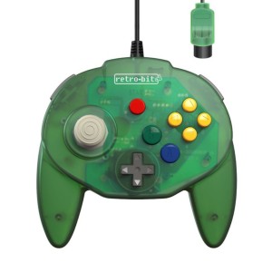 Pad Nintendo 64 Retro-Bit Clear Green