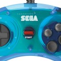 Pad SEGA Mega Drive Retro-Bit 6 Button B USB Blue
