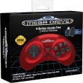 Pad SEGA Mega Drive Retro-Bit 2.4G Crimson Red