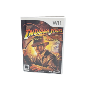 Indiana Jones And The Staff Of Kings Wii - front