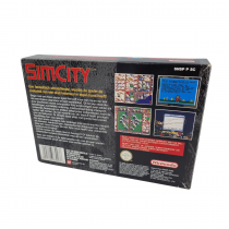 Sim City SNES PAL - tył boxu
