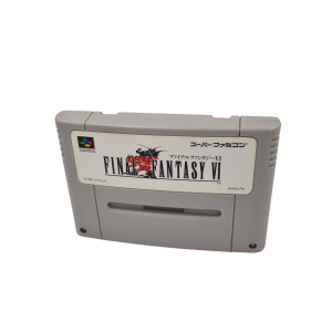 Final Fantasy VI SNES NTSC-J - front carta