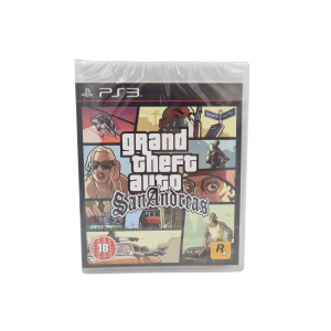 Grand Theft Auto San Andreas PS3 folia - front