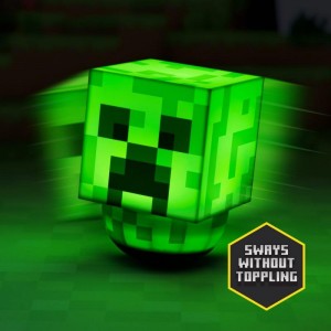Lampka Minecraft Kołyszący Się Creeper
