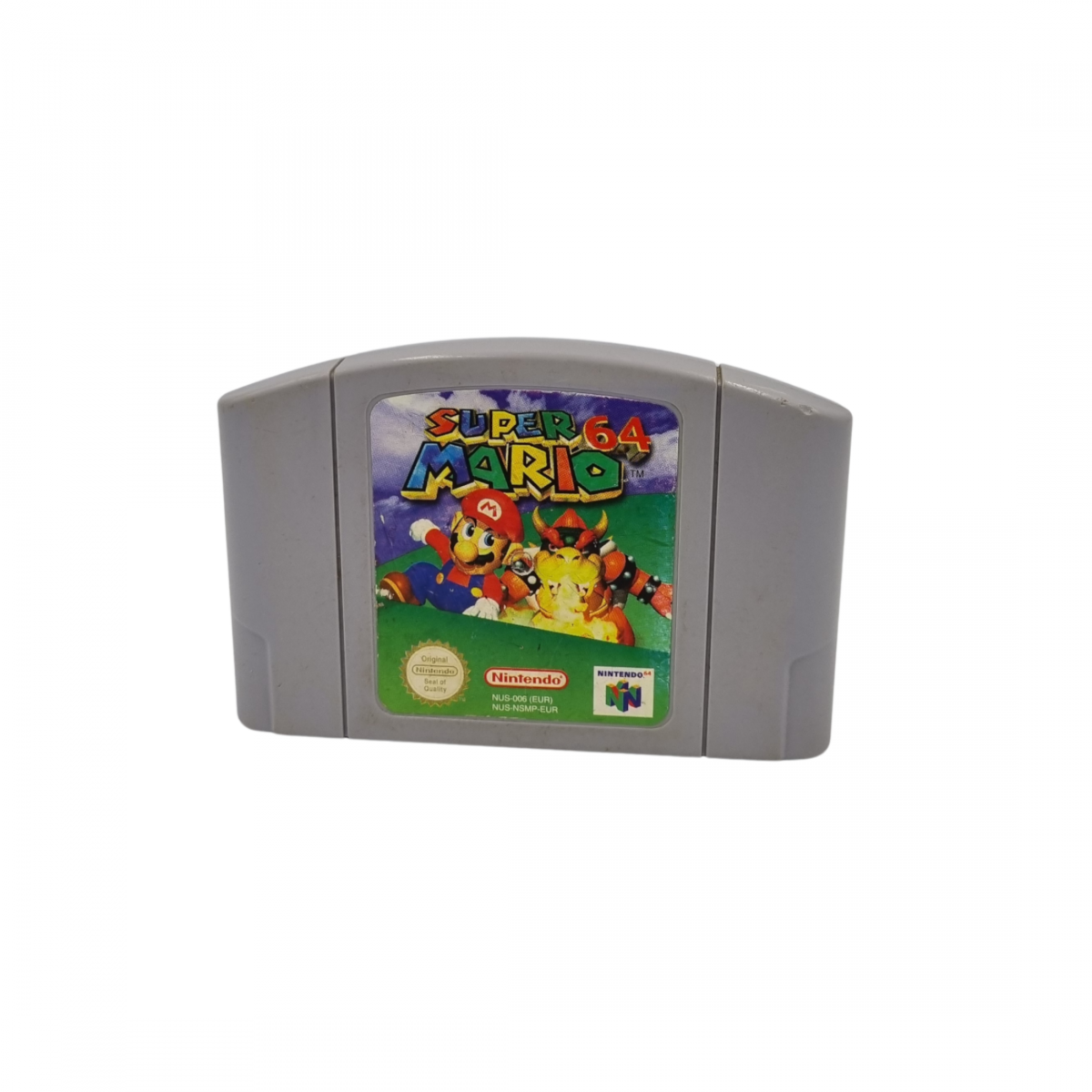 Super Mario 64 PAL - front carta