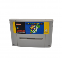 Super Mario World PAL SNES - front carta