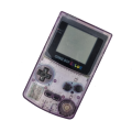 Game Boy Color Clear Purple - front