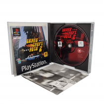 Grand Theft Auto 2 na PSX - płyta i manual