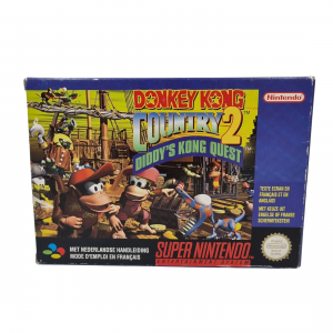Donkey Kong Country 2 Diddy's Kong Quest Box - front