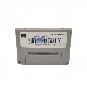 Final Fantasy V SNES - front carta
