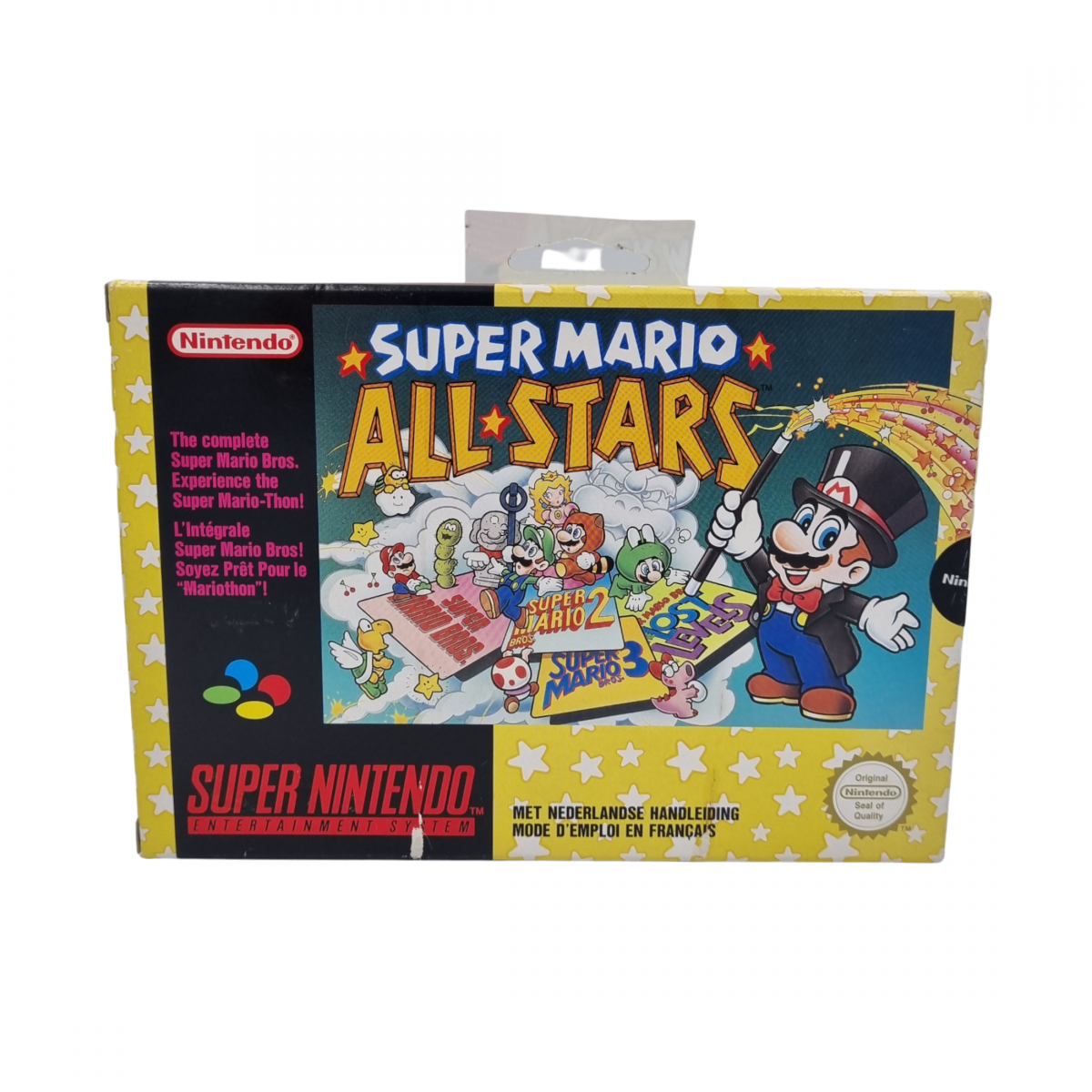 Super Mario All-Stars Box - front