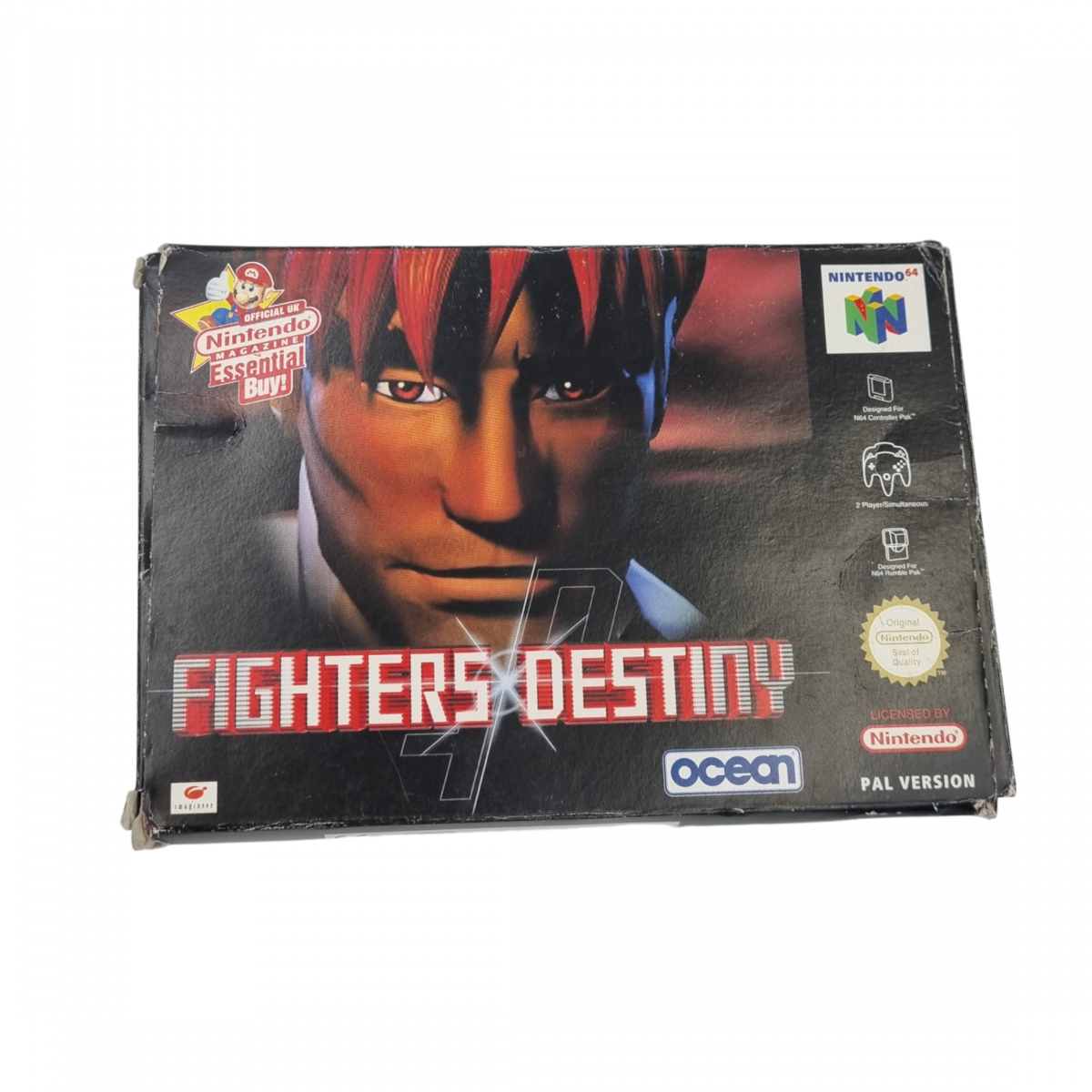 Fighters Destiny Nintendo 64 - front boxa