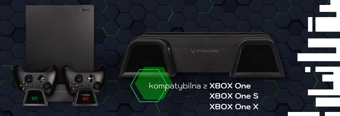 Podstawka do konsoli Xbox ONE SteelDigi GREEN MOCHICAN