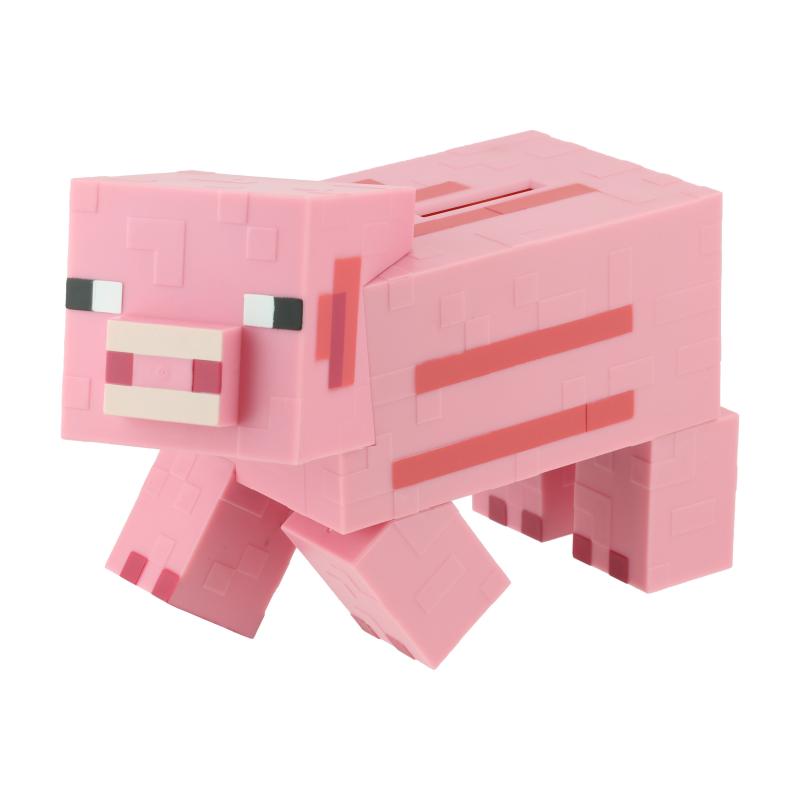 Niesamowita skarbonka świnka znana z uniwersum Minecraft