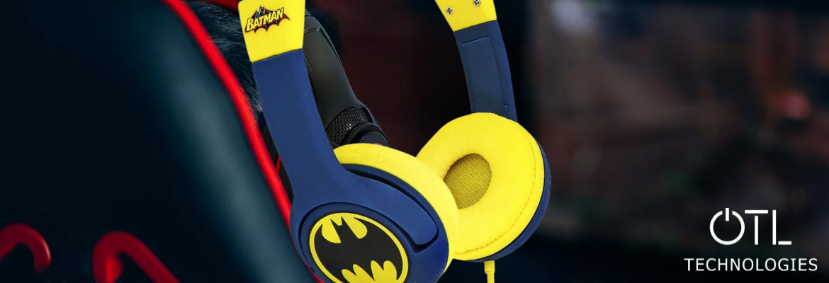Słuchawki dla dzieci OTL Batman Crusader